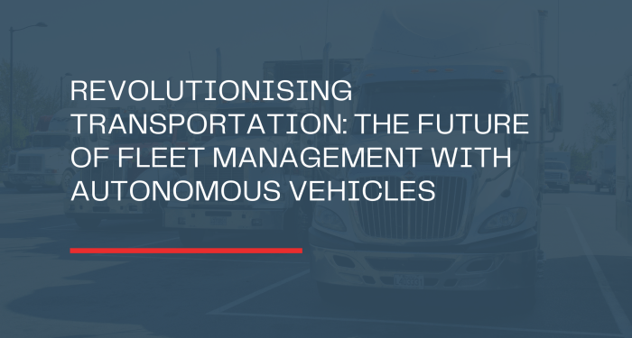 Revolutionising Transportation: The Future of Fleet Management with ...
