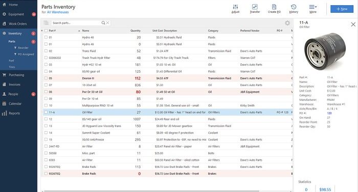 Fleet Management Software - stay on top of fleet maintenance